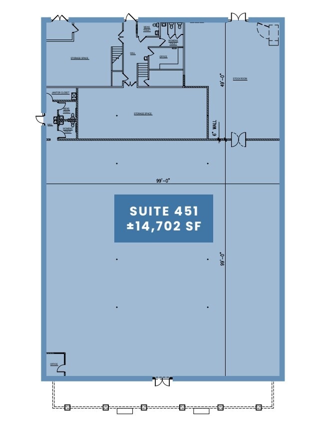 351-605 Bellevue Rd, Atwater, CA for lease Floor Plan- Image 1 of 1