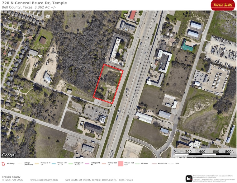 720 N General Bruce Dr, Temple, TX for lease - Aerial - Image 1 of 1