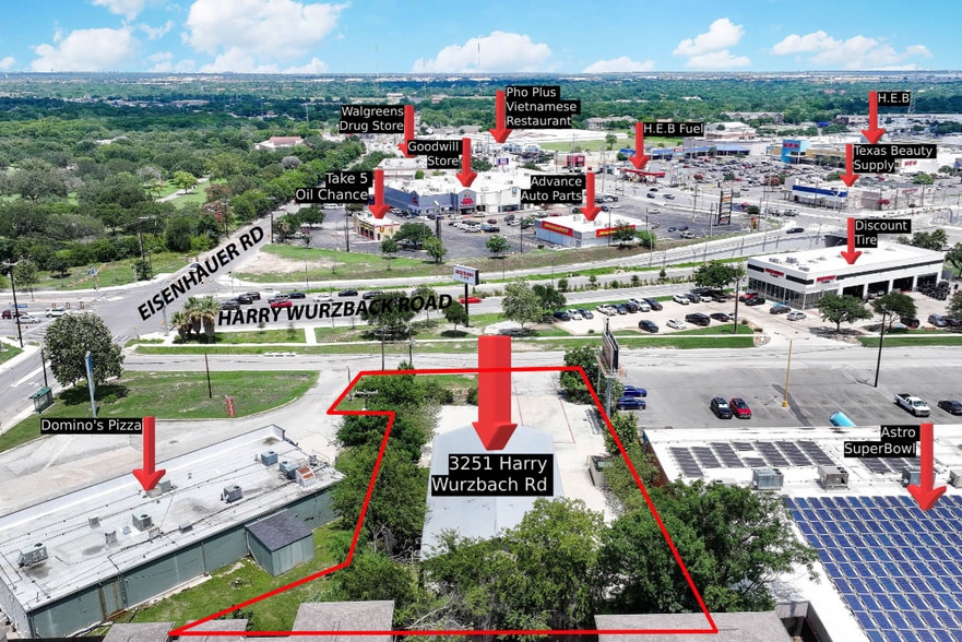 3251 Harry Wurzbach Rd, San Antonio, TX for sale - Building Photo - Image 1 of 35