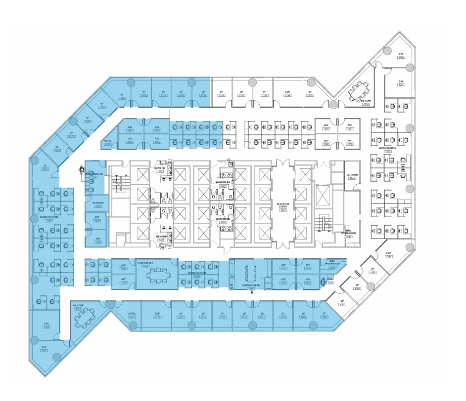 101 Park Ave, New York, NY for lease Floor Plan- Image 1 of 6