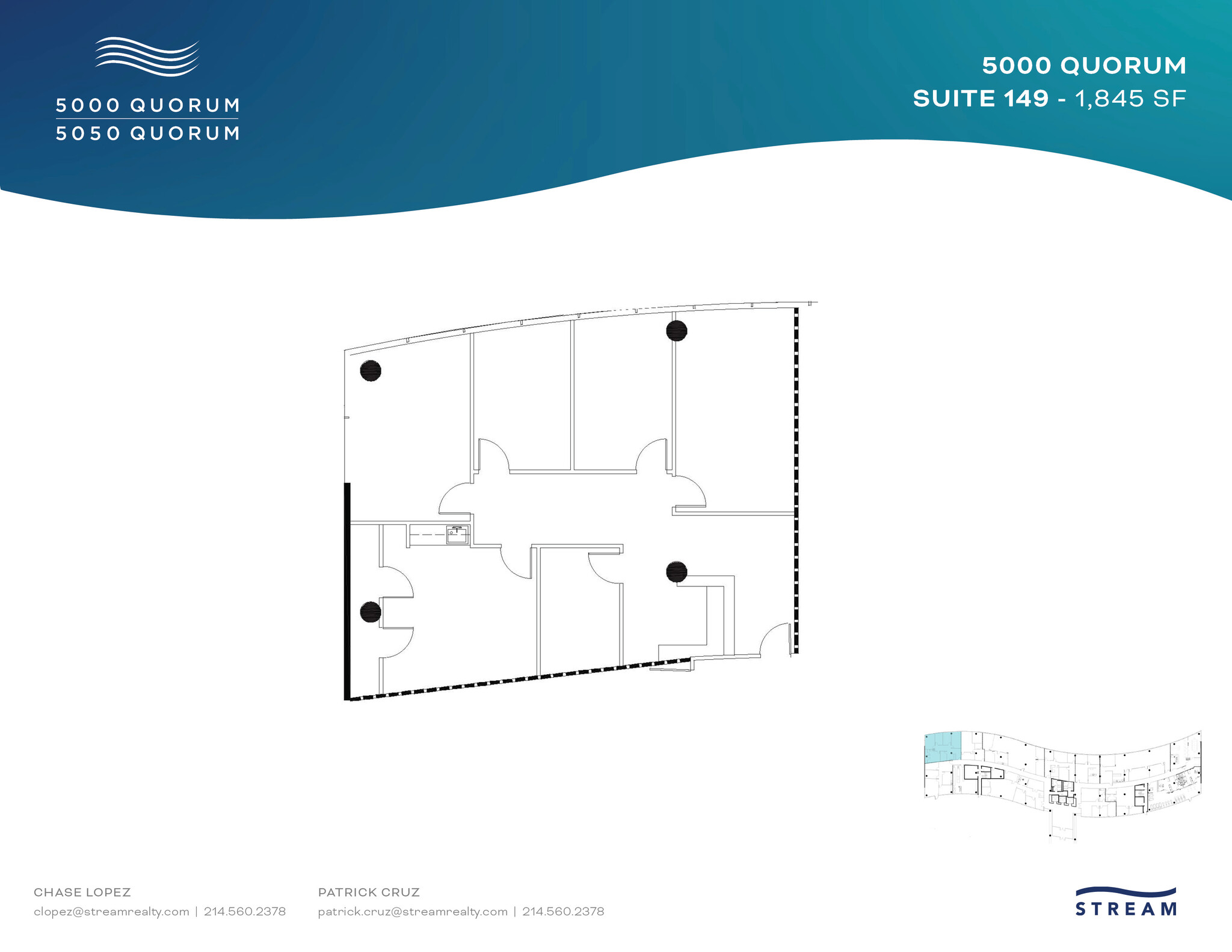 5000 Quorum Dr, Dallas, TX for lease Floor Plan- Image 1 of 1