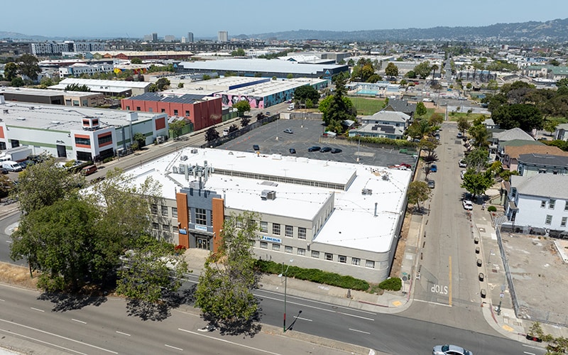 1266 14th St, Oakland, CA for lease - Aerial - Image 2 of 3