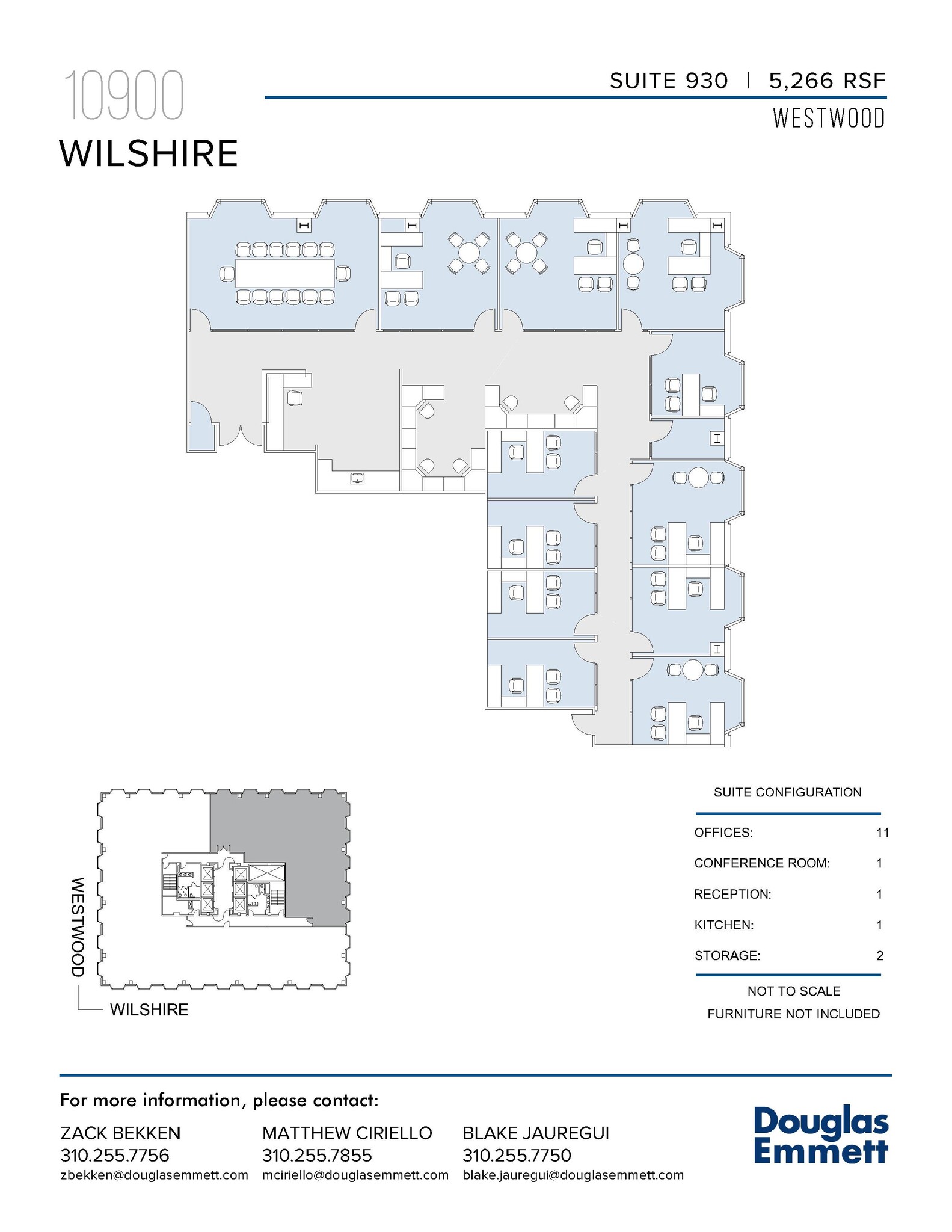 10900 Wilshire Blvd, Los Angeles, CA for lease Floor Plan- Image 1 of 1