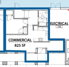 350 Ocean St, Santa Cruz, CA for lease - Floor Plan - Image 2 of 4