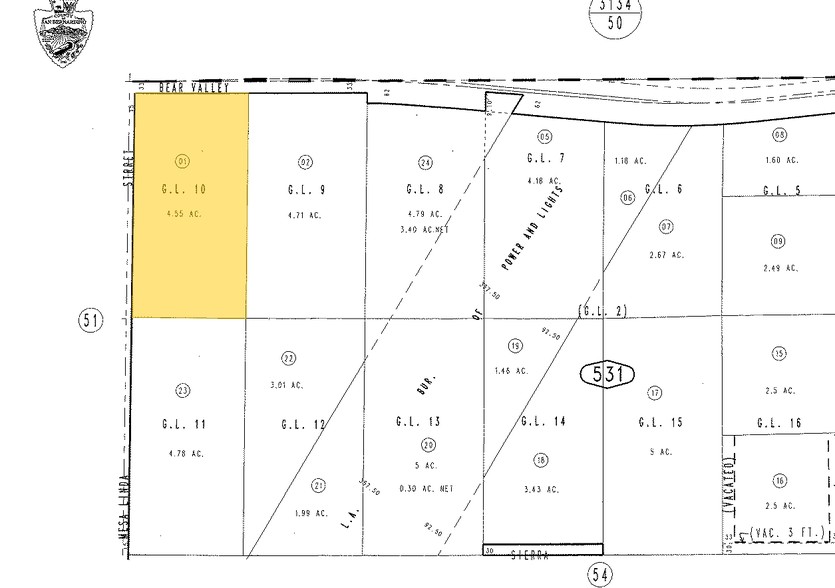 12525 Bear Valley Rd, Victorville, CA for sale - Plat Map - Image 2 of 8