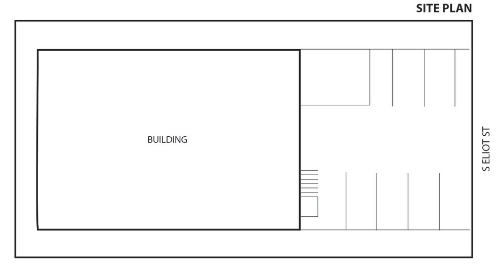 3367 S Eliot St, Englewood, CO for lease - Site Plan - Image 3 of 4