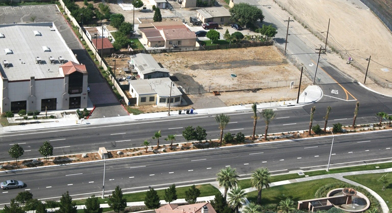 13351 Foothill Blvd, Fontana, CA for lease - Aerial - Image 2 of 4