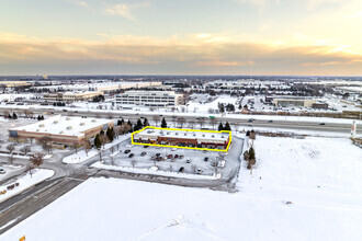 1852-1866 Towne Centre Dr, North Aurora, IL - aerial  map view