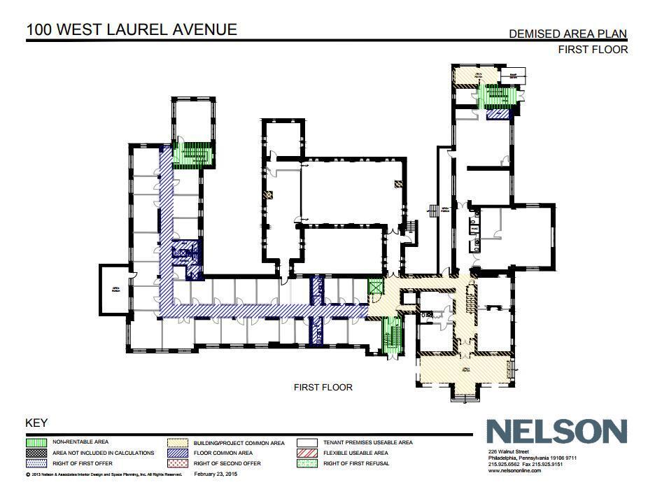 100 W Laurel Ave, Cheltenham, PA for lease Floor Plan- Image 1 of 1
