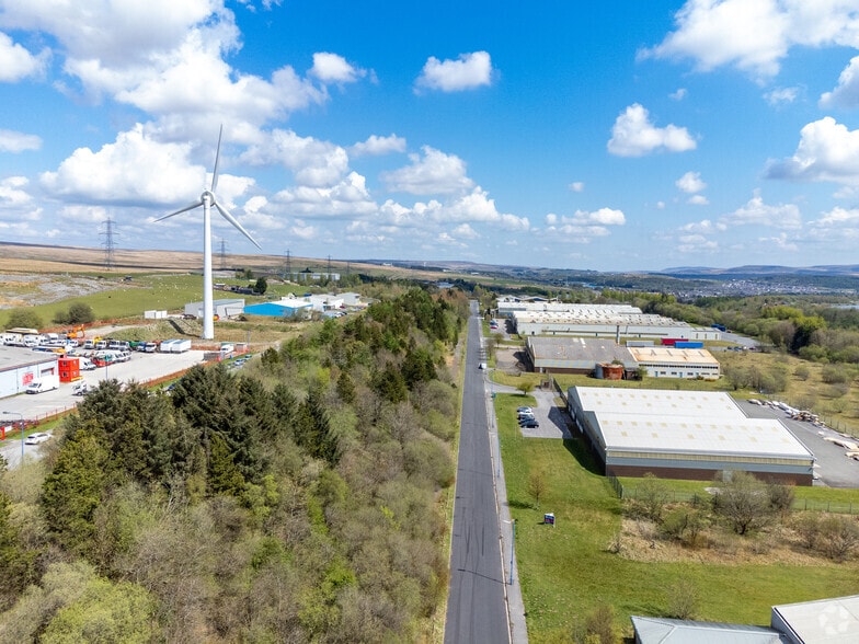 Tafarnaubach Industrial Estate, Tredegar for lease - Aerial - Image 2 of 8