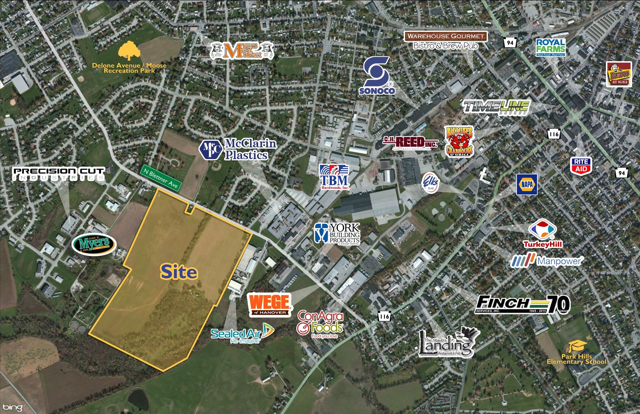 N Blettner Ave & Filbert St, Hanover, PA for sale Building Photo- Image 1 of 1