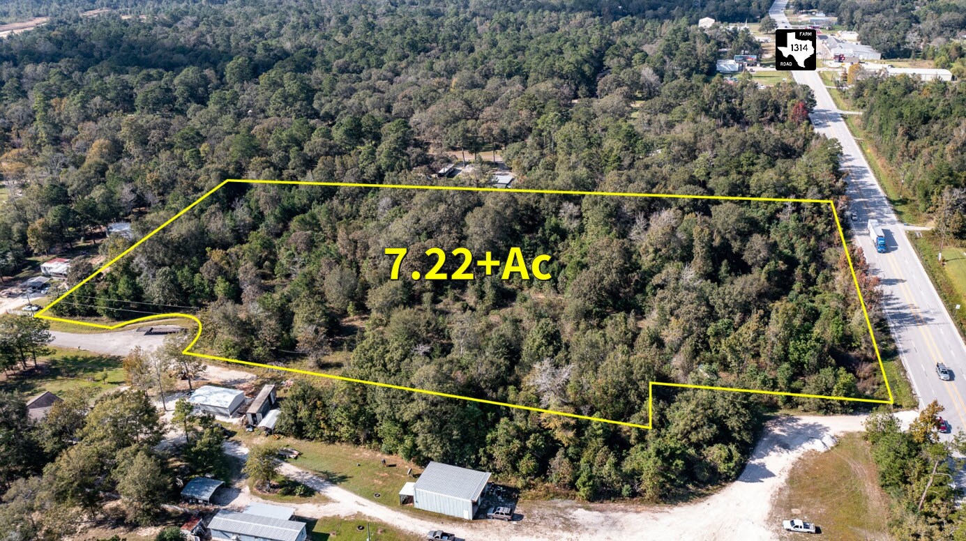 17452 FM 1314, Conroe, TX 77302 7.22+Ac Land