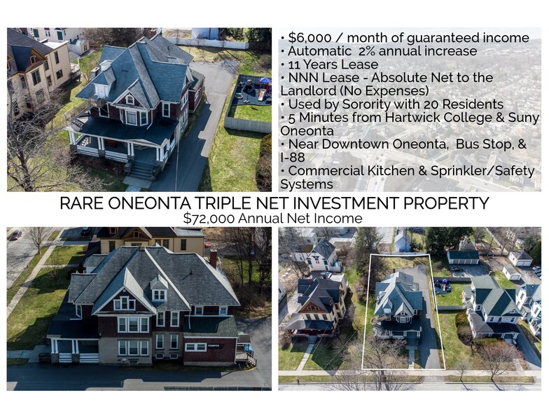 17 Maple St, Oneonta, NY for sale - Building Photo - Image 1 of 1