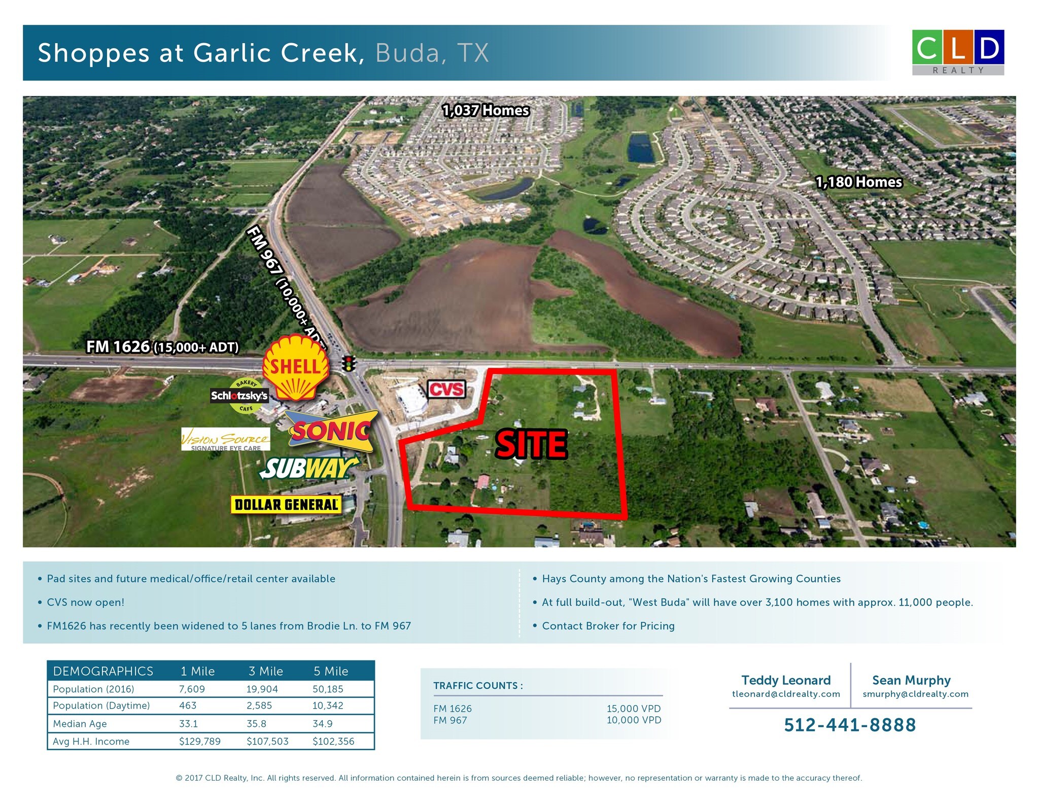 SWC FM 1626, Buda, TX for sale Building Photo- Image 1 of 1