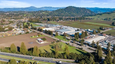 13255 Healdsburg Ave, Healdsburg, CA - AERIAL  map view - Image1