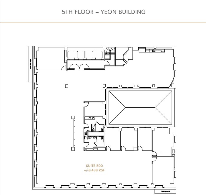 522 SW 5th Ave, Portland, OR for lease Floor Plan- Image 1 of 1