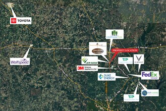 2722 NC 87 S, Moncure, NC - AERIAL  map view