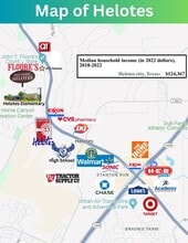 14405 Old Bandera, Helotes, TX - AERIAL  map view