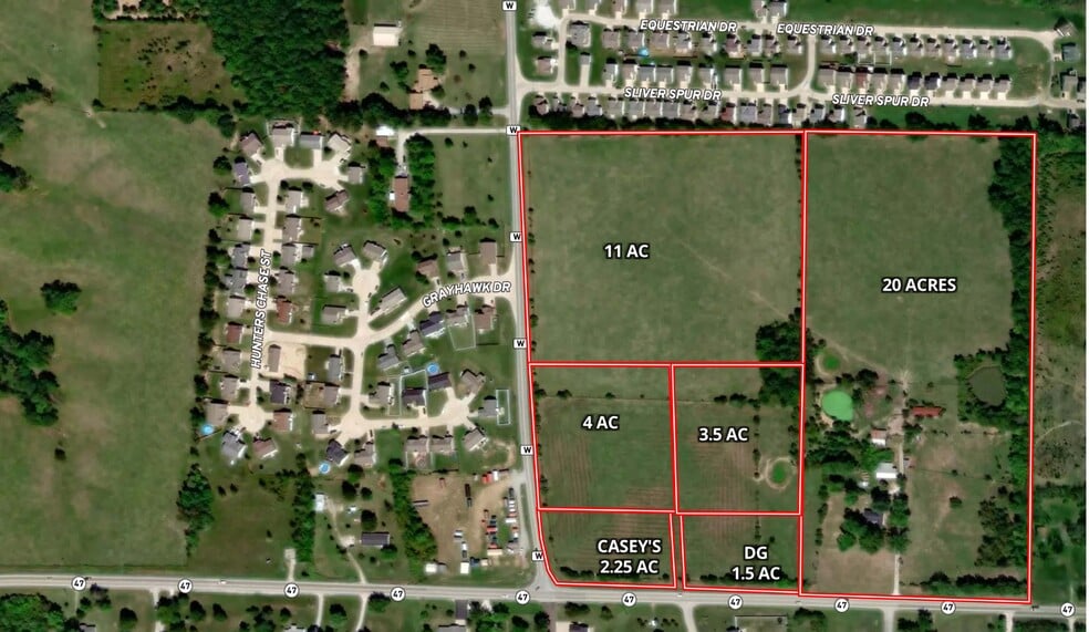N. Hwy W (Lot 3 - 4+/- Acres), Winfield, MO for sale - Building Photo - Image 2 of 21
