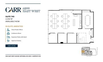 4500 East West Hwy, Bethesda, MD for lease Building Photo- Image 1 of 2