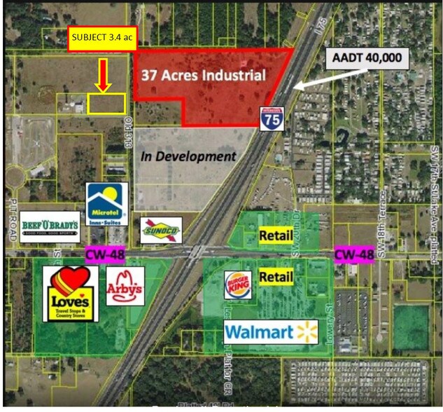 CR 313, Bushnell, FL for sale - Primary Photo - Image 1 of 1