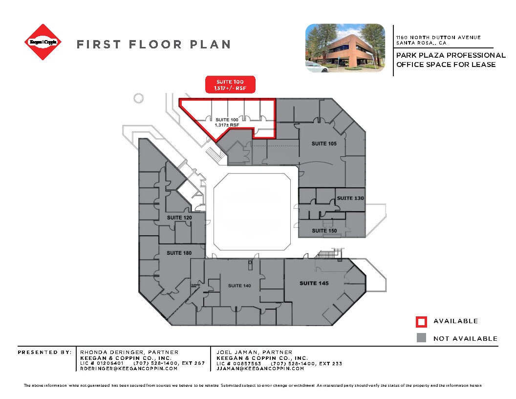 1160 N Dutton Ave, Santa Rosa, CA 95401 Professional Office Space