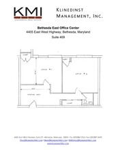 4405 East West Hwy, Bethesda, MD for lease Floor Plan- Image 2 of 2