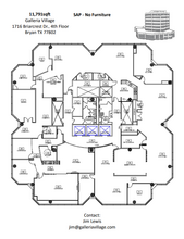 1716 Briarcrest Dr, Bryan, TX for lease Floor Plan- Image 2 of 3