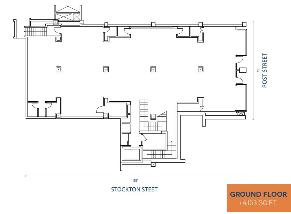 278 Post St, San Francisco, CA for lease Floor Plan- Image 1 of 1