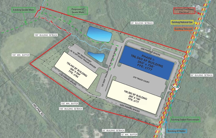 4610 Liberty Hwy, Anderson, SC for lease - Site Plan - Image 2 of 2