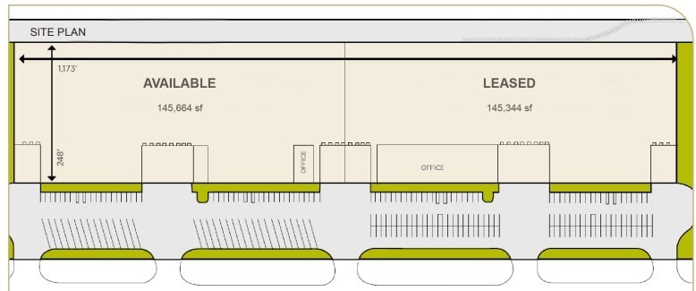 1801 Hawthorne Ln, West Chicago, IL for lease - Floor Plan - Image 3 of 3