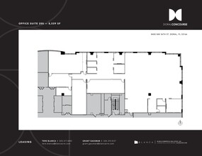 8400 NW 36th St, Doral, FL for lease Floor Plan- Image 1 of 1