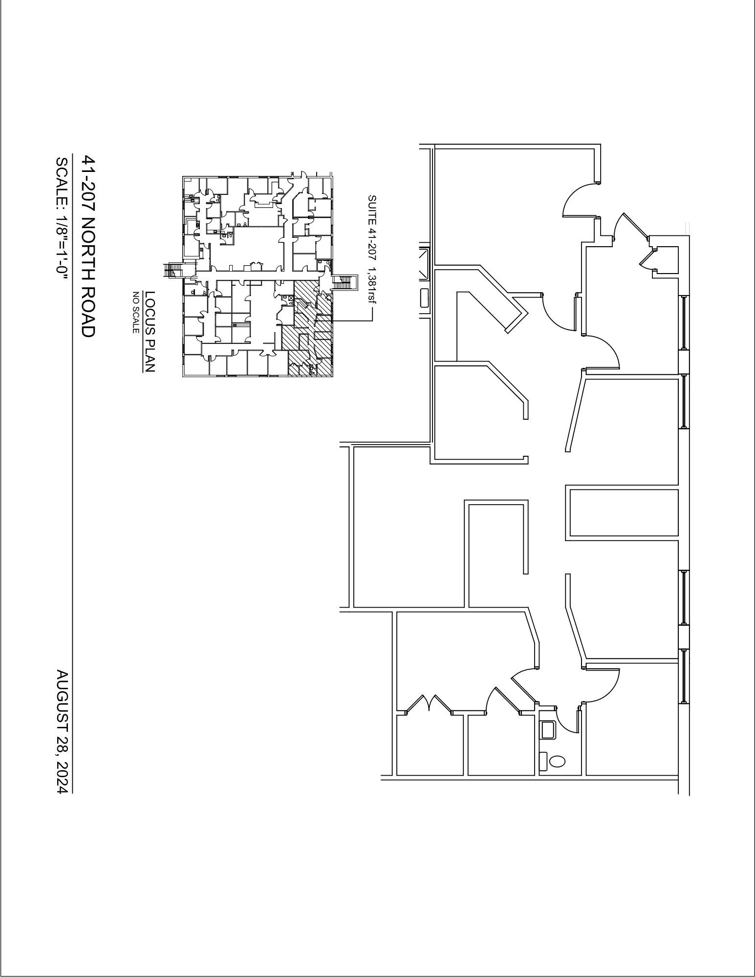 41-55 North Rd, Bedford, MA for lease Floor Plan- Image 1 of 1