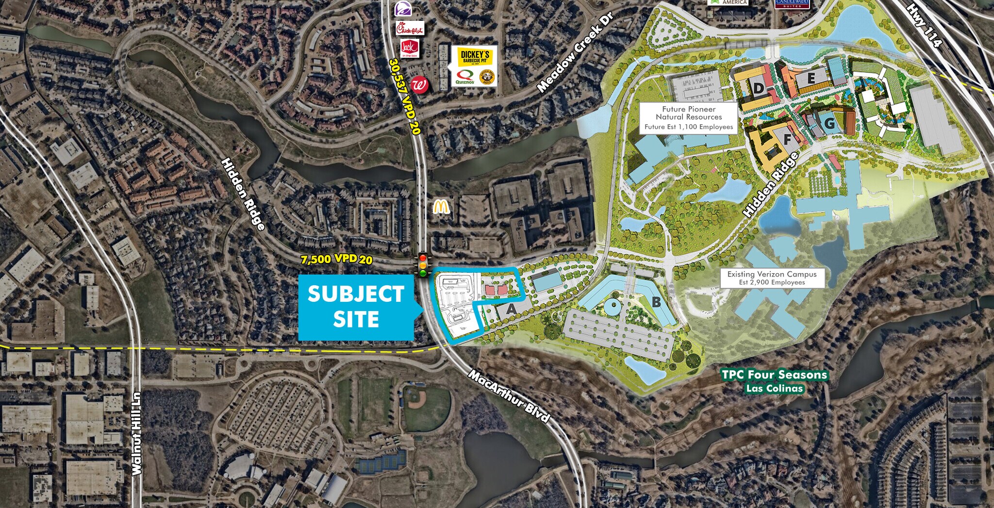 Hidden Ridge & MacArthur Blvd, Irving, TX for sale Aerial- Image 1 of 1