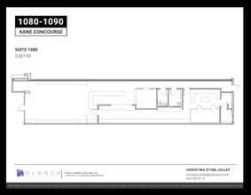 1080-1090 Kane Concourse, Bay Harbor Islands, FL for lease Floor Plan- Image 1 of 1