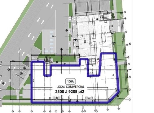 1562 Ch Gascon, Terrebonne, QC for lease - Site Plan - Image 2 of 4