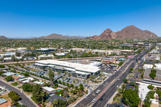 3900 E Camelback Rd, Phoenix, AZ - aerial  map view