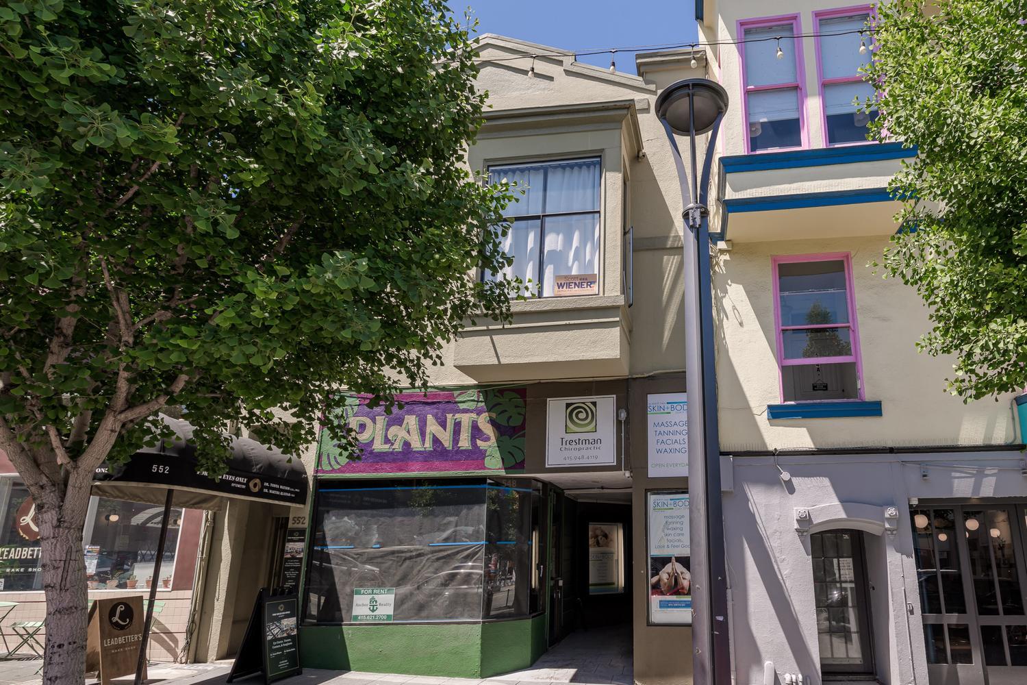 548-552 Castro St, San Francisco, CA for lease Interior Photo- Image 1 of 11