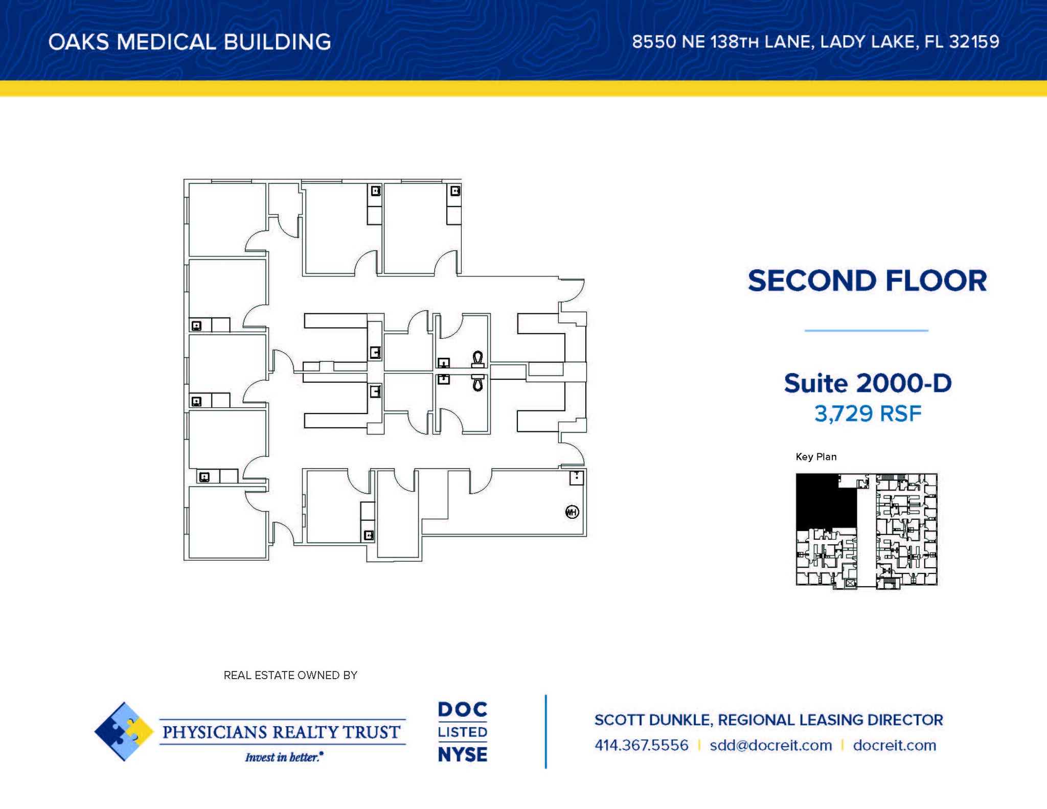 8550 NE 138th Ln, Lady Lake, FL for lease Floor Plan- Image 1 of 12