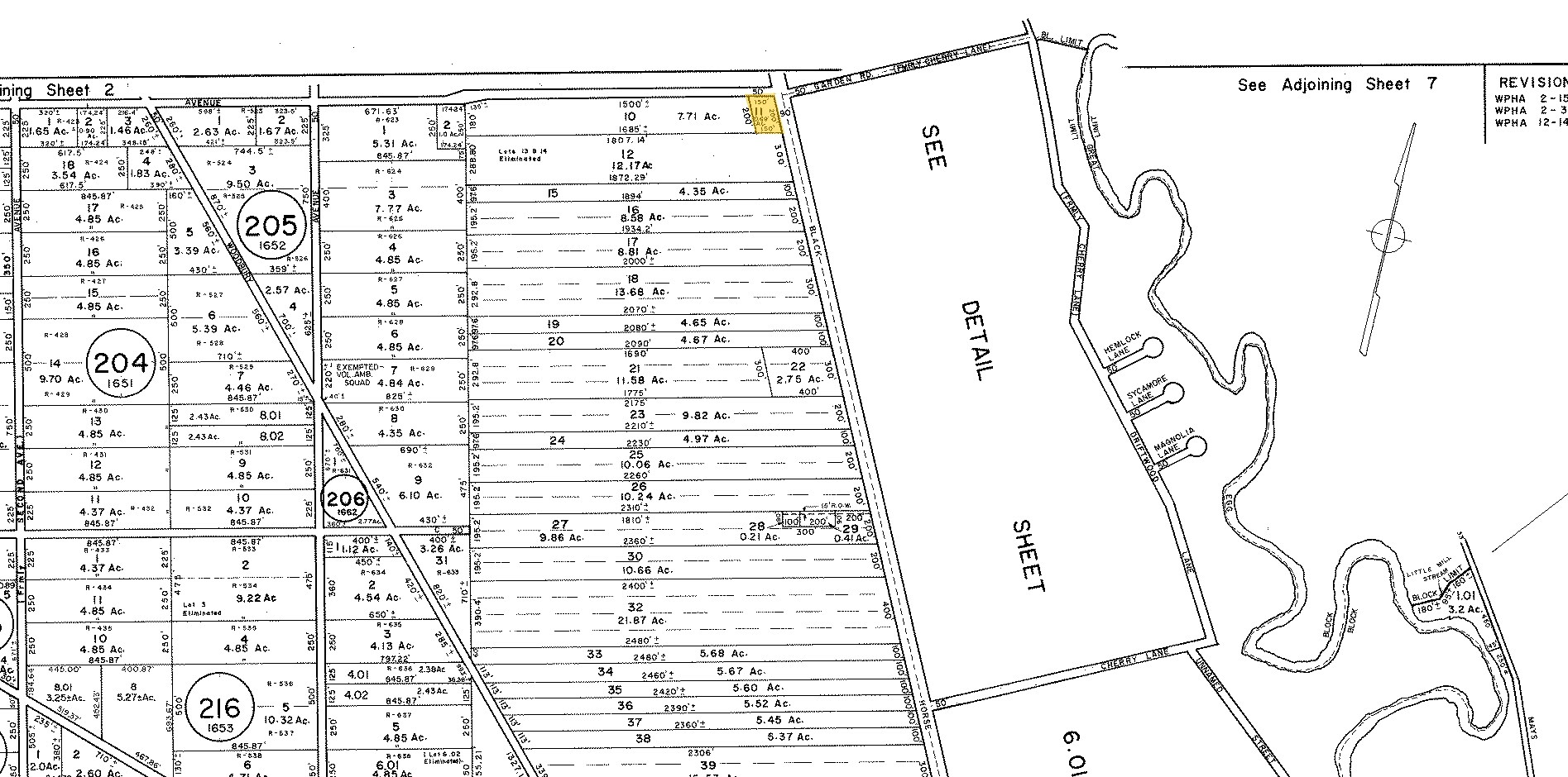 7390 Black Horse Pike, Mays Landing, NJ for sale Plat Map- Image 1 of 1