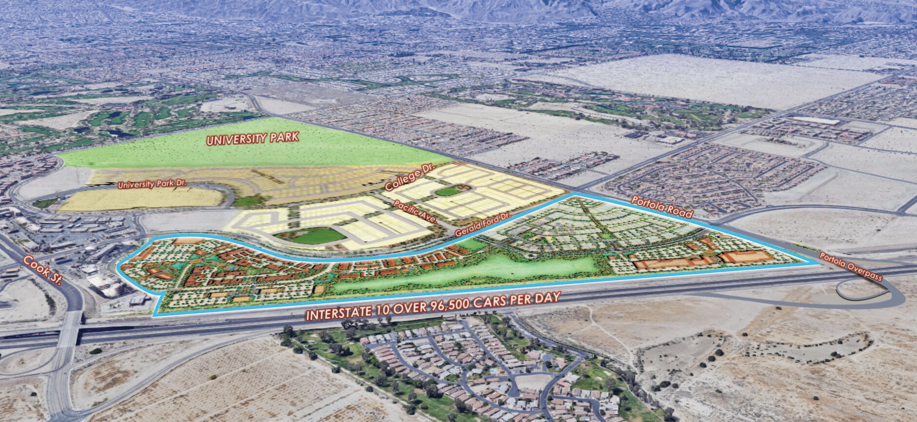 Portola Rd & Gerald Ford Dr, Palm Desert, CA 92211