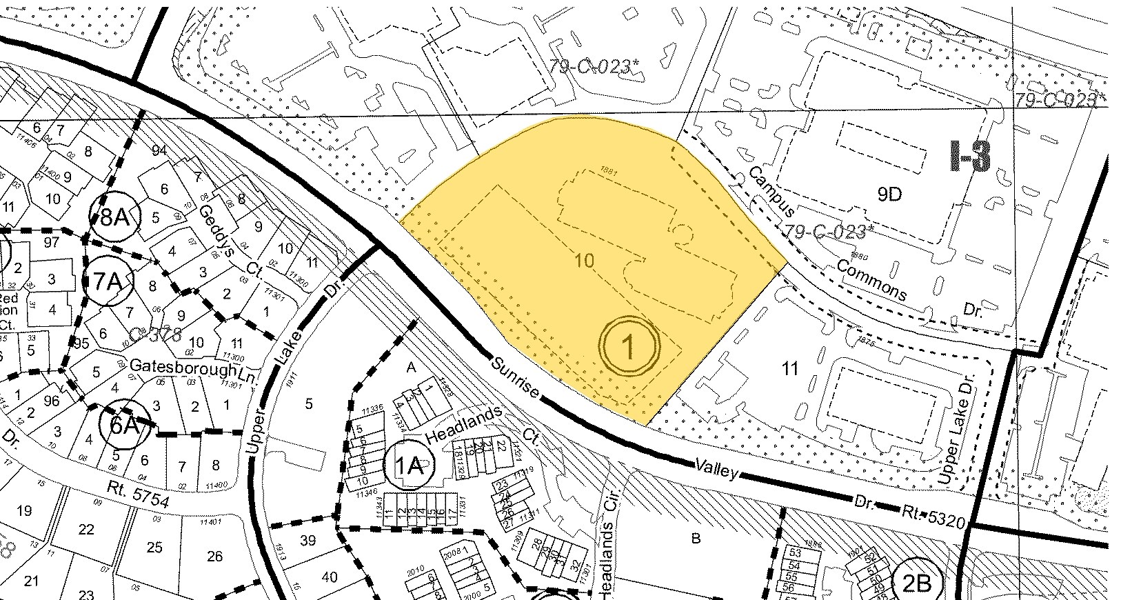 1881 Campus Commons Dr, Reston, VA for sale Plat Map- Image 1 of 1