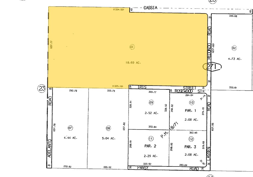 Adelanto Rd, Adelanto, CA for lease - Plat Map - Image 2 of 11