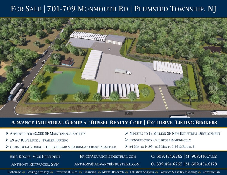 701-709 Monmouth Rd, Plumsted Township, NJ for sale - Building Photo - Image 1 of 3