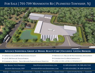 More details for 701-709 Monmouth Rd, Plumsted Township, NJ - Land for Sale