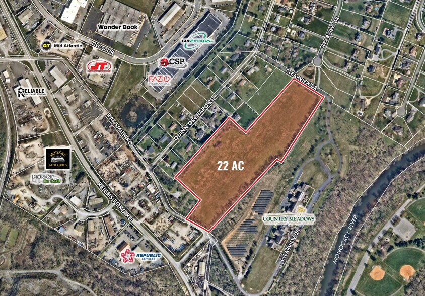 Ray Smith Rd, Frederick, MD for sale - Aerial - Image 1 of 1