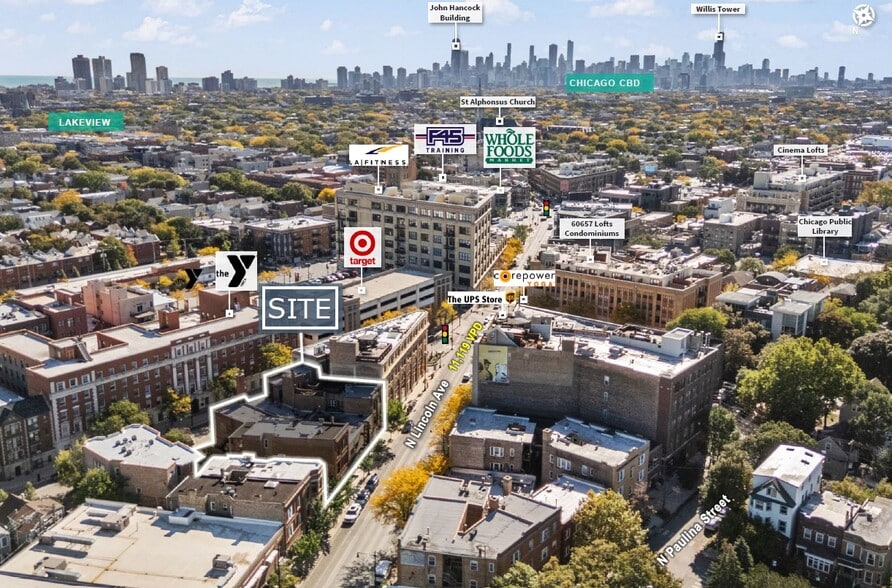 3327-35 North Lincoln Avenue, Chicago portfolio of 2 properties for sale on LoopNet.com - Building Photo - Image 2 of 4