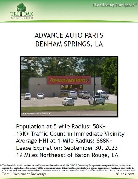34390 La Highway 16, Denham Springs, LA for sale - Building Photo - Image 1 of 1