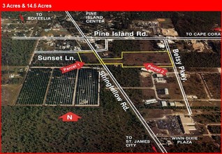 10361 Stringfellow Rd, Saint James City, FL - aerial  map view