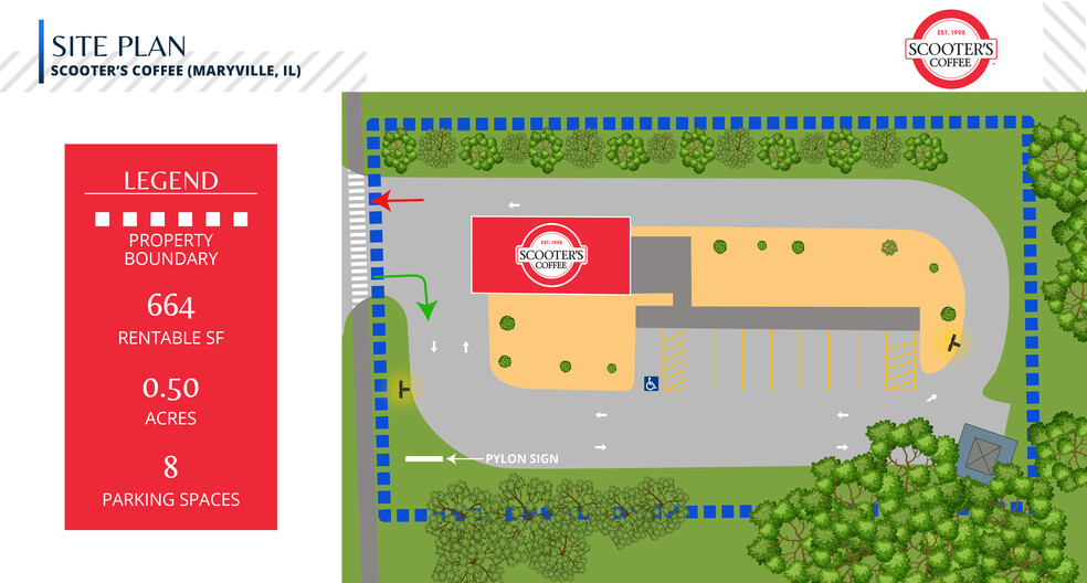 2119 S Center St, Maryville, IL for sale - Site Plan - Image 3 of 7